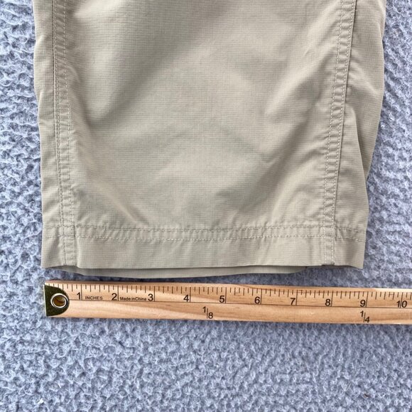 The North Face Pants Womens 10 Horizon II Khaki Convertible Utility Outdoor UPF* - Picture 16 of 16